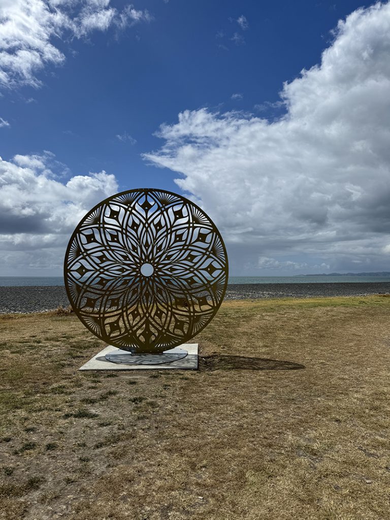 Kunstwerk in Napier