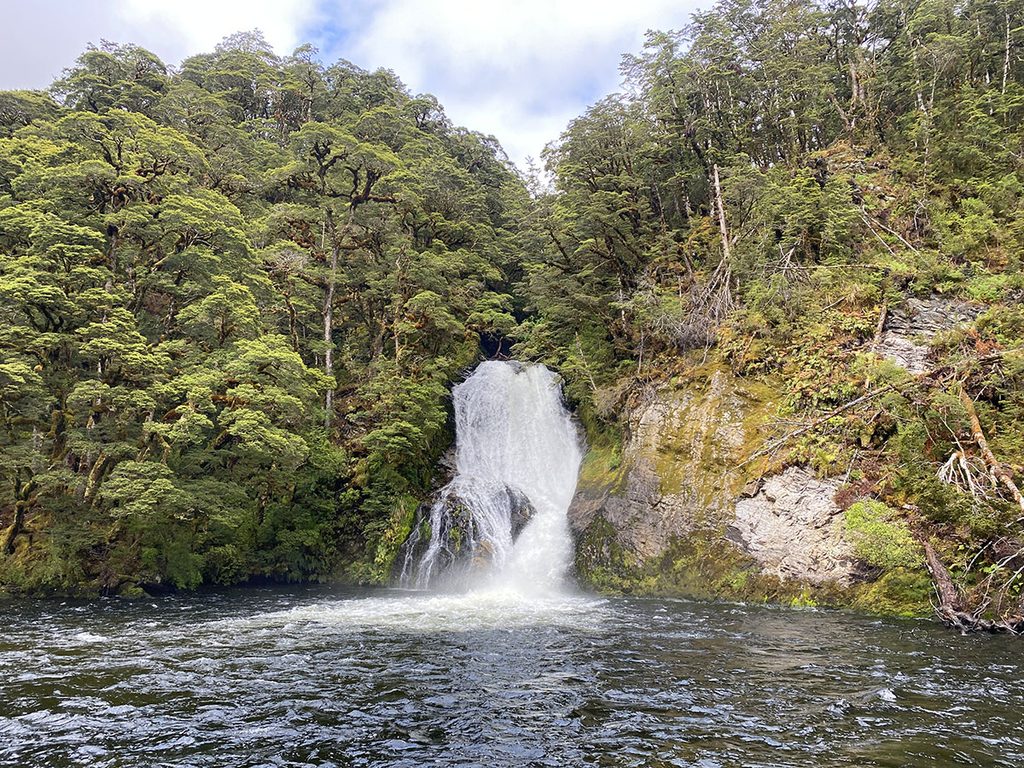 Iris Burn waterval op de Kepler Track