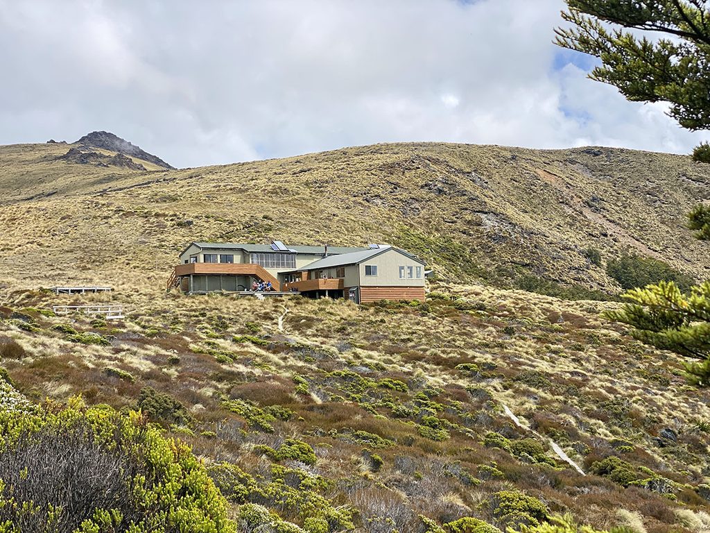 Luxmore Hut op de Kepler Track